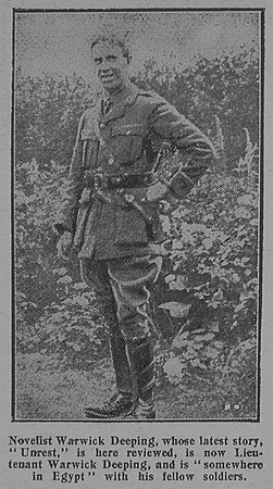 Deeping G W Lt Royal Army Medical Corps The Graphic 11th Feb 1916