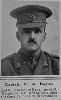 Bagley F A Captain 2nd South Lancs Regt The Sphere 30th Oct 1915