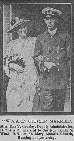 Ward G E S Surgeon Royal Navy The Graphic 4th July 1918
