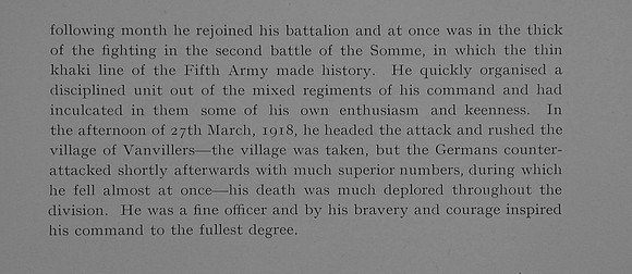 Hurlbatt E S Lt Col MC 7th Manchester Regiment Obit Part 2 Dulwich College Roll Of Honour