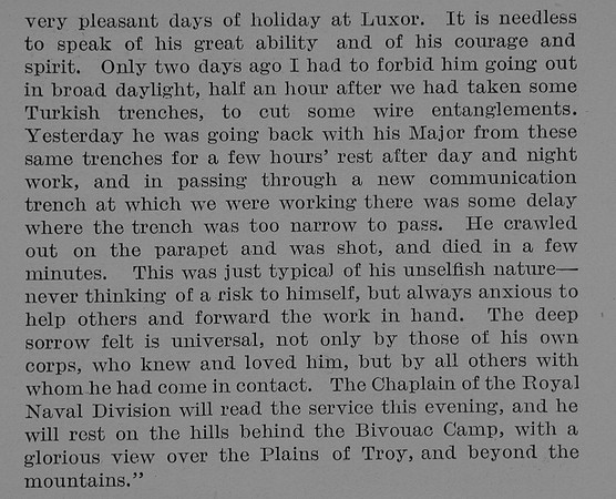 Ainley K E D 2nd Lt Royal Engineers Obit Part 4 Bond Of Sacrifice Vol 2