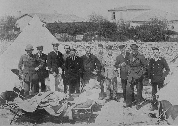 British Pilots And Observers In TheDardanelles