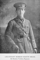 Bruce  N M Lt 6th Yorkshire Regiment