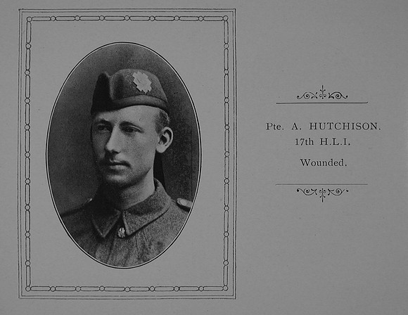 Hutchison A Pte 17th Highland Light Infantry