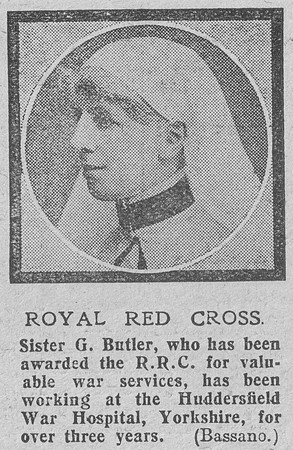 Butler G Sister RRCThe Graphic 24th July 1918