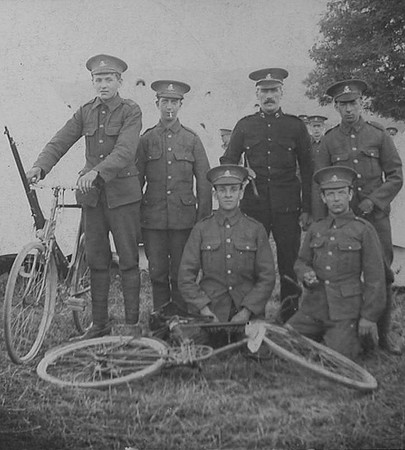 Soldiers Army Cyclist Corps