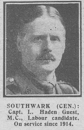Haden-Guest L Captain MC Royal Army Medical Corps The Graphic 11th Dec 1918