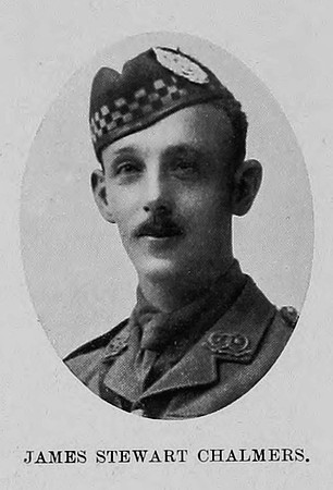 Chalmers J S 2nd Lt 12th Argyll And Sutherland Highlanders