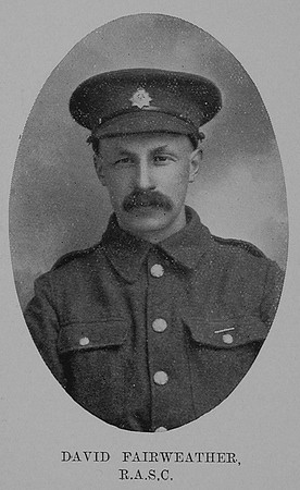 Fairweather D Pte M2/174649 Army Service Corps The Sword Of The North Highland Memories Of The Great War - Dugald MacEchern