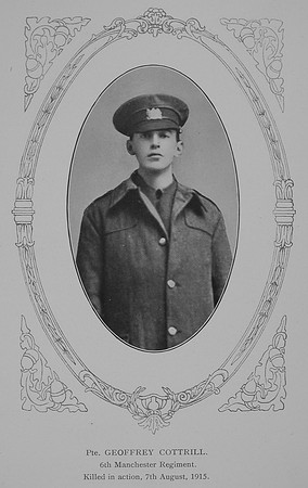 Cottrill G Pte 2039 6th Manchester Regiment  William Graham & Company Record Of Service Of The Great War