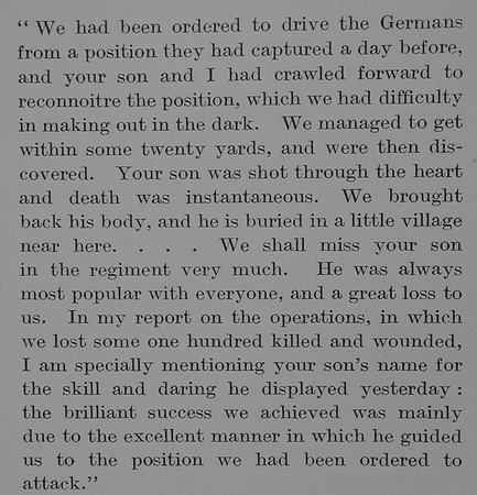 Black W M Captain Indian Army Obit Part 3 The Bond Of Sacrifice Vol 1