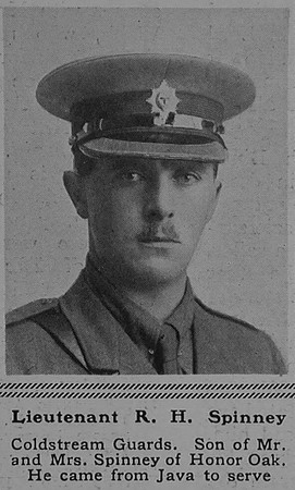 Spinney R H Lt 2nd Coldstream Guards The Sphere 16th Dec 1916