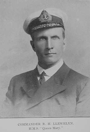 Llewelyn R H Comm HMS Queen Mary Royal Navy