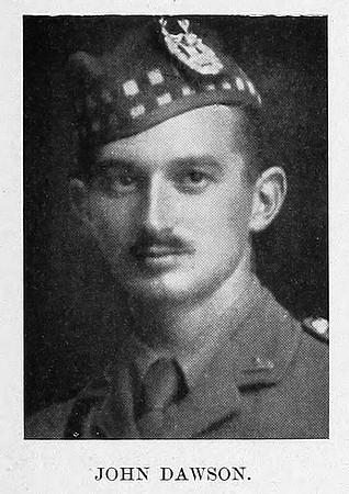 Dawson J 2nd Lt 11th Gordon Highlanders