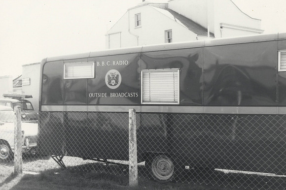 BBC Outside Broadcast Derby Day Epsom 1960s