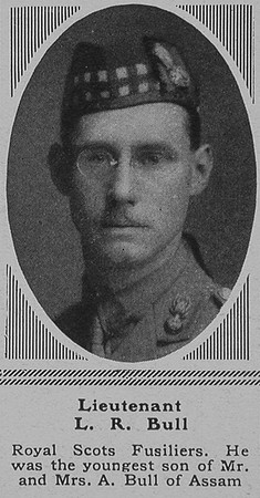 Bull L R Lt R Scots Fusiliers The Sphere 28th July 1917