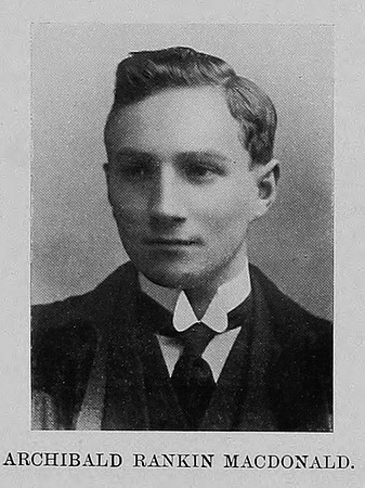 MacDonald A R Pnr Royal Engineers Obit St Andrews University Roll Of Honour