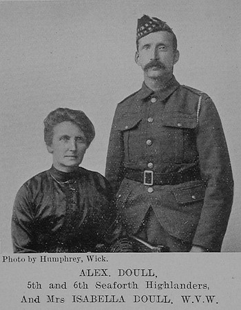 Doull A Pte 6th Seaforth Highlanders The Sword Of The North Highland Memories Of The Great War - Dugald MacEchern