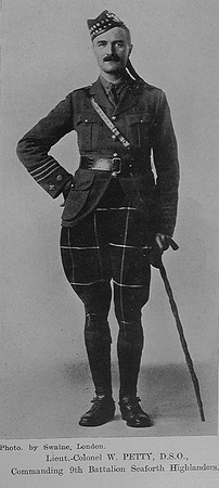 Petty W Lt Col DSO 9th Seaforth Highlanders The Sword Of The North Highland Memories Of The Great War - Dugald MacEchern