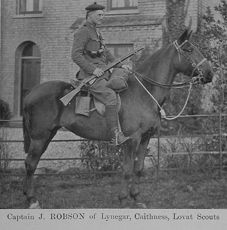 Robson J Captain Lovat Scouts The Sword Of The North Highland Memories Of The Great War - Dugald MacEchern