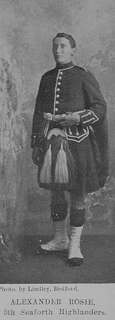 Rosie A Pte 5th Seaforth Highlanders The Sword Of The North Highland Memories Of The Great War - Dugald MacEchern