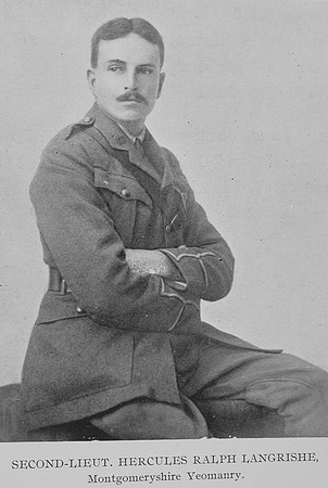 Langrishe H R 2nd Lt Montgomeryshire Yeomanry