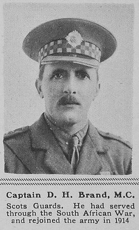 Brand D H Captain MC 1st Scots Guards The Sphere 8th June 1918