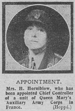 Horniblow H Miss QMAAC The Graphic 25th July 1918