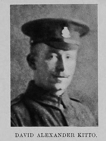 Kitto D A Sergt RAMC St Andrews University Roll Of Honour