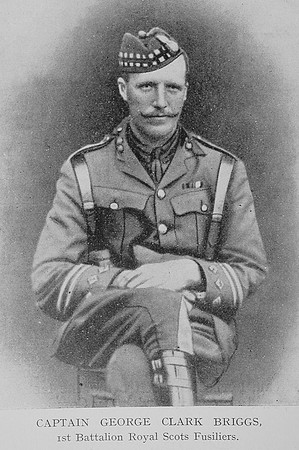 Briggs G C Captai 1st Royal Scots Fusiliers