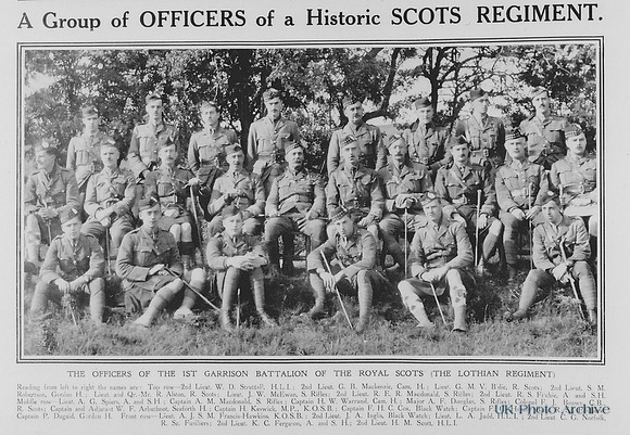 Scottish Officers Garrison Battalion