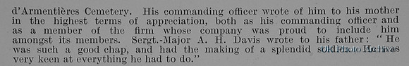 Saxton H H Rfn 1641 16th London Regiment Obit Part 2 De Ruvignys Roll Of Honour Vol 1