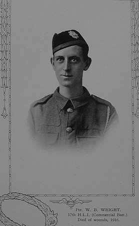 Wright W B Pte 15812 17th Highland Light Infantry