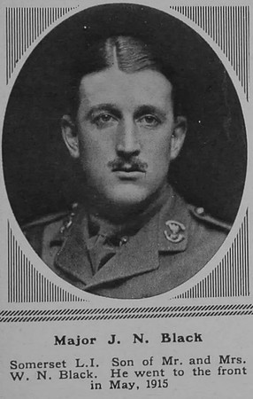 Black J N Major 6th Somerset LI The Sphere 26th May 1917