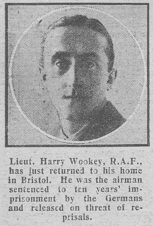 Wookey H Lt Royal Air Force The Graphic 18th Dec 1918