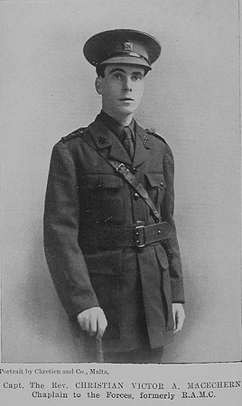 Macechern C V A Captain The Rev Army Chaplain The Sword Of The North Highland Memories Of The Great War - Dugald MacEchern