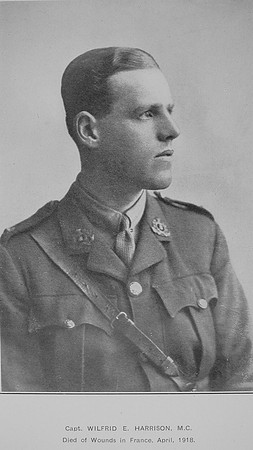 Harrison W E Captain MC 11th Suffolk Regiment