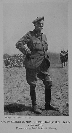 Moncrieffe R D Col Sir CMG DSO 6th Black Watch The Sword Of The North Highland Memories Of The Great War - Dugald MacEchern