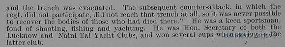 Padday W H Captain Indian Army Obit Part 3 De Ruvignys Roll Of Honour Vol 1