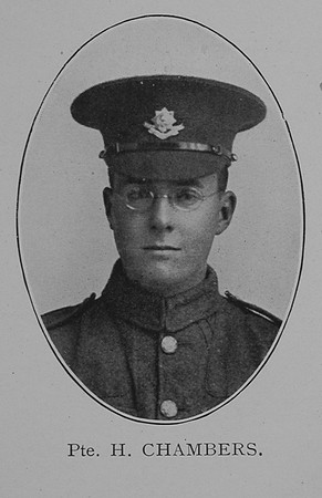 Chambers H Pte Cheshire Regiment William Graham & Company Record Of The Great War