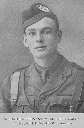Thomson W 2nd Lt 6th Cameronians