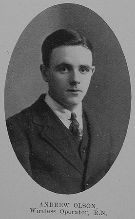 Olson A Wireless Operator Royal Navy The Sword Of The North Highland Memories Of The Great War - Dugald MacEchern