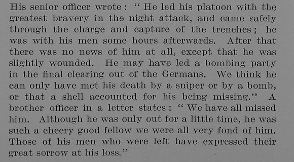 Apps R D 2nd Lt 1st Royal Berkshire Regiment Obit Part 3 The Bond Of Sacrifice Vol 2