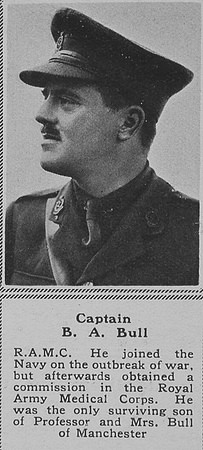 Bull B A Captain RAMC The Sphere 22nd Dec 1917