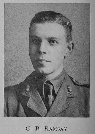 Ramsay G B 2nd Lt Royal Engineers
