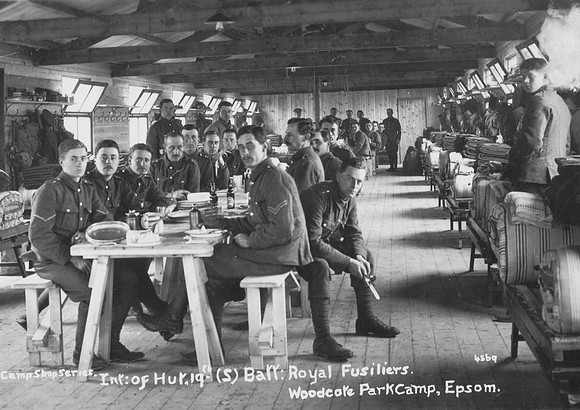 Royal Fusiliers 19th Battalion Woodcote Park Camp