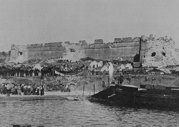 Seddul Bahr Fort After Much Bombardment