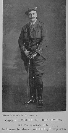Borthwick R F Captain 5th Cameronians The Sword Of The North Highland Memories Of The Great War - Dugald MacEchern