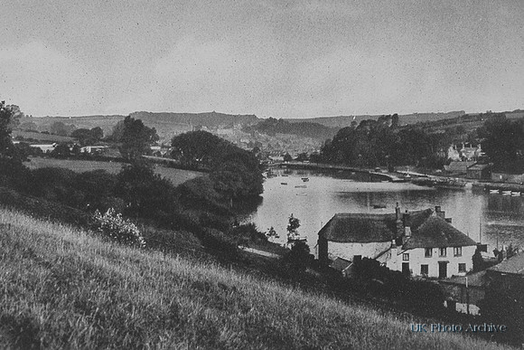 Kingsbridge From The Estuary Devon 1920s