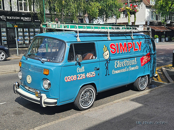 Volkeswagen Van 1977 Registration Number YNF 483S